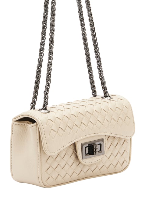 Faina Schultertaschen Damen Wollweiß - Image 4