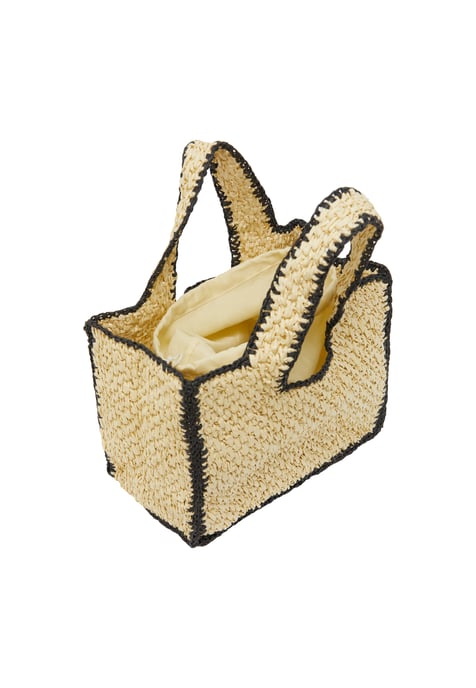 usha Handtasche Handtasche Frauen weiß-schwarz - Image 3
