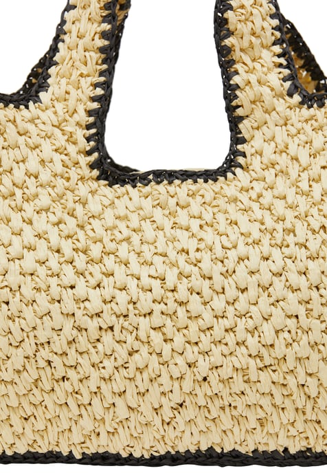 usha Handtasche Handtasche Frauen weiß-schwarz - Image 4