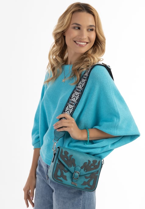 IZIA Umhängetasche Damen Aqua - Image 3