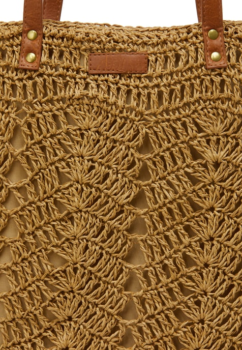 usha Umhängetasche Umhängetasche Frauen Kamel - Image 4