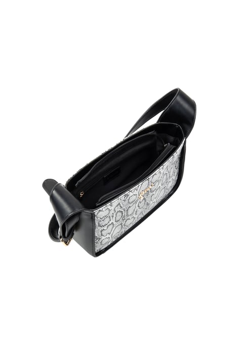 Faina Schultertasche Damen weiss schwarz - Image 4