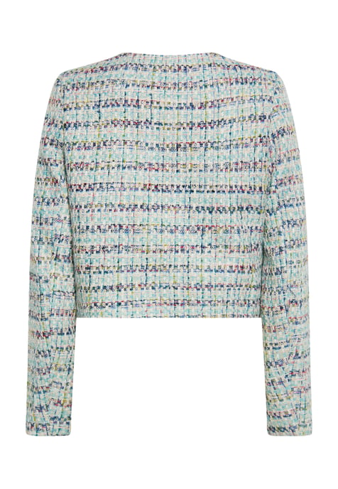 Faina Kurzblazer Damen Blau Mehrfarbig - Image 5