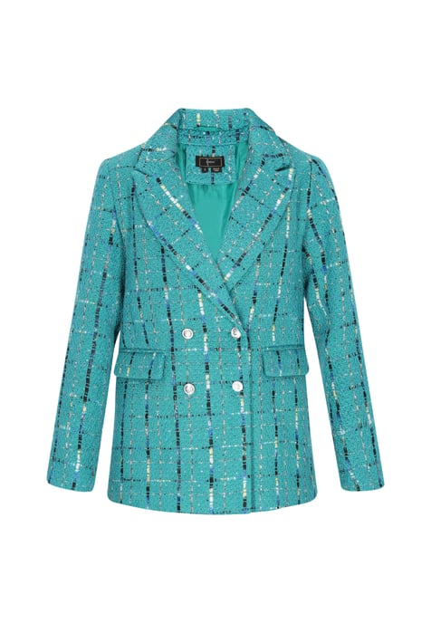 Faina Jacke Frauen türkis mehrfarbig - Image 1