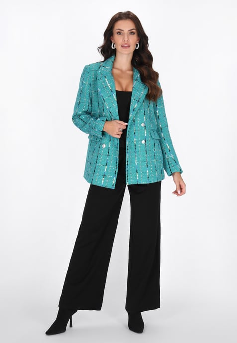 Faina Jacke Frauen türkis mehrfarbig - Image 2
