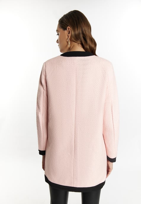 Faina Bouclé-Blazer Damen rosa - Image 4