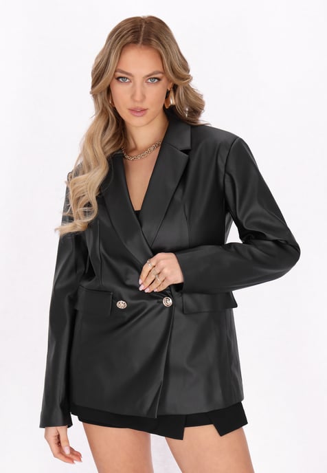 Faina Jacke Frauen Schwarz - Image 3