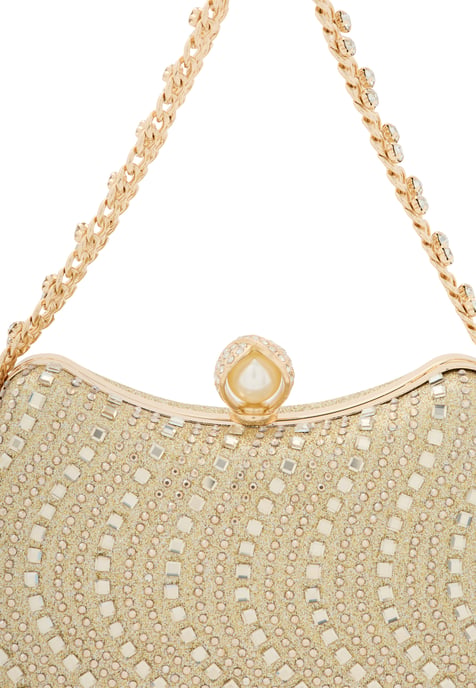 Faina Minaudière Minaudière Frauen Gold - Image 4