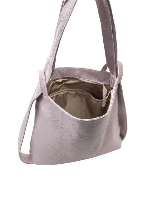 FELIPA Schultertasche aus Leder Damen Rosa - Image 3