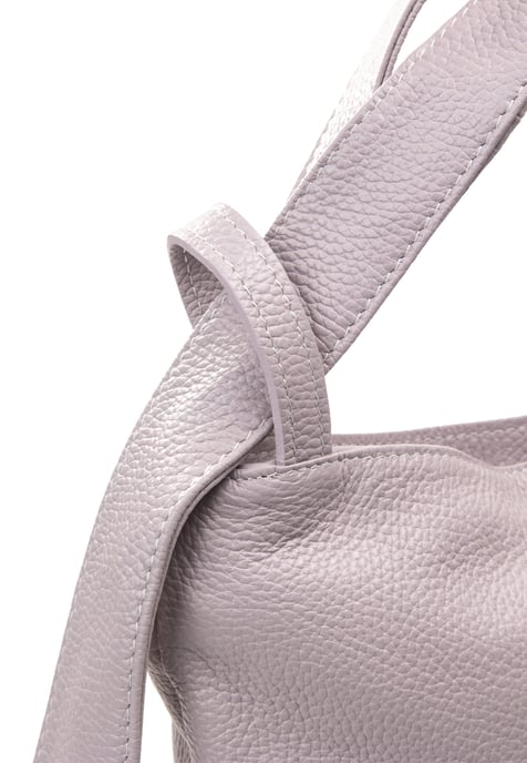 FELIPA Schultertasche aus Leder Damen Rosa - Image 4