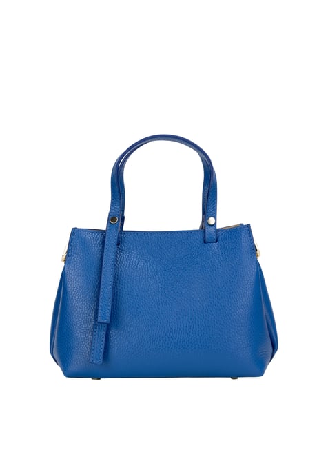 FELIPA Schultertasche aus Leder Damen Azurblau - Image 1