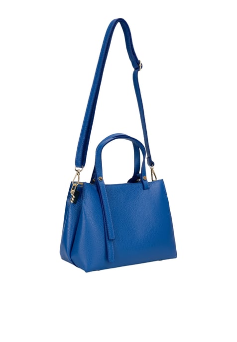 FELIPA Schultertasche aus Leder Damen Azurblau - Image 2