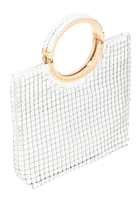 Faina Handtasche Damen Silber - Image 2