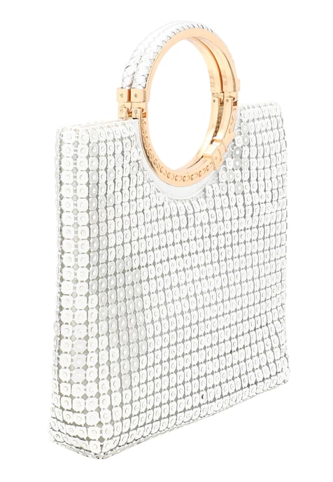 Faina Handtasche Damen Silber - Image 3