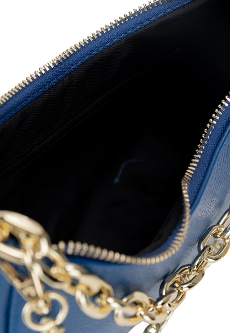 FELIPA Schultertasche aus Leder Damen Elektrisches Blau - Image 3