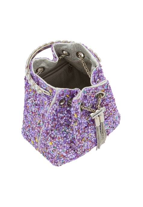 Faina Beuteltasche Beuteltasche Frauen Lila Mehrfarbig - Image 3
