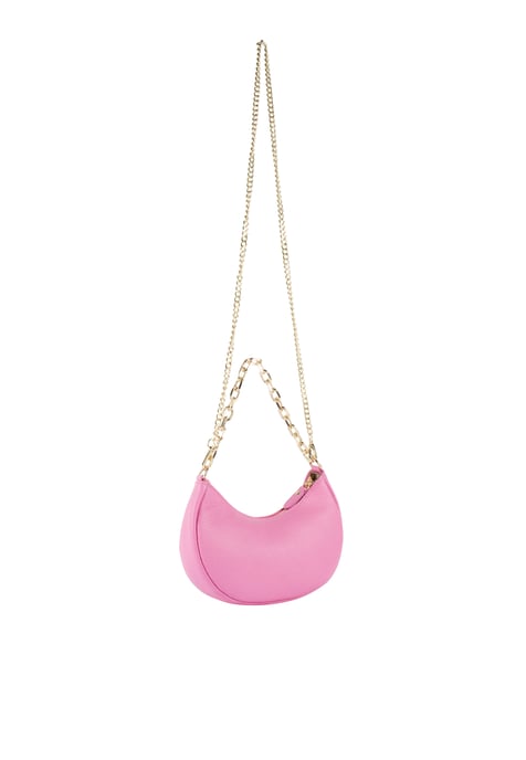FELIPA Schultertasche aus Leder Damen Fuchsie - Image 2