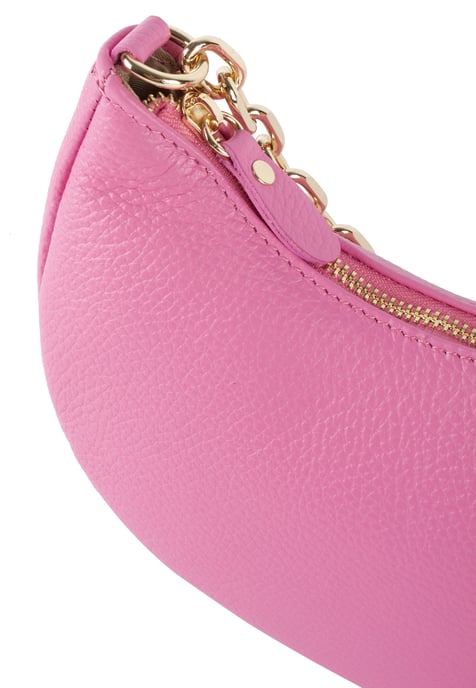 FELIPA Schultertasche aus Leder Damen Fuchsie - Image 4