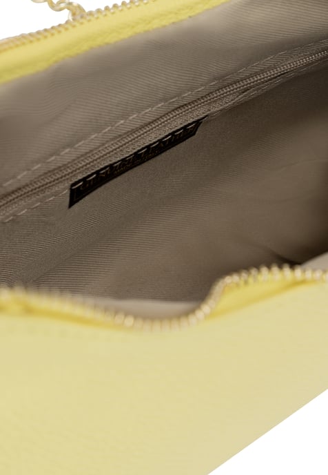 FELIPA Schultertasche aus Leder Damen Zitron - Image 3