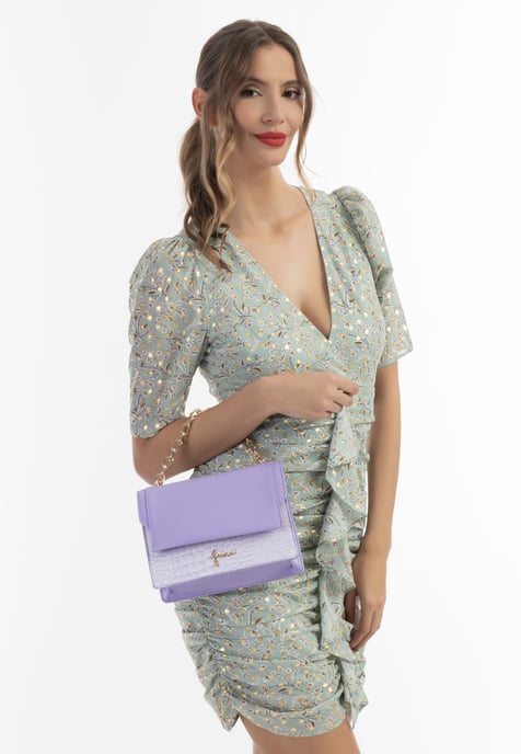 Faina Henkeltasche Damen Lavendel - Image 3