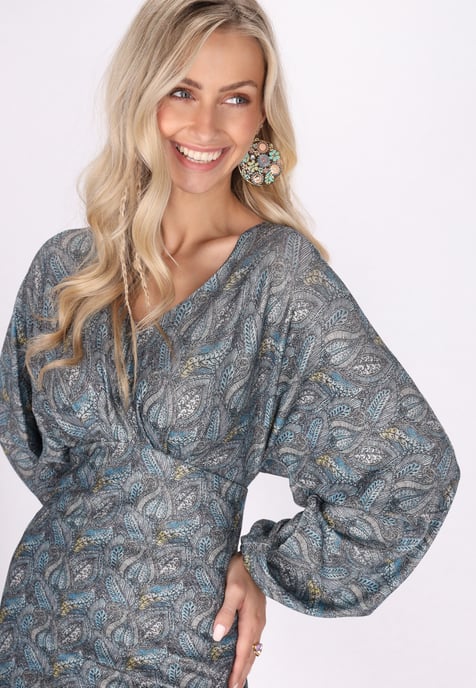 IZIA Kleid Damen Aqua Mehrfarbig - Image 5