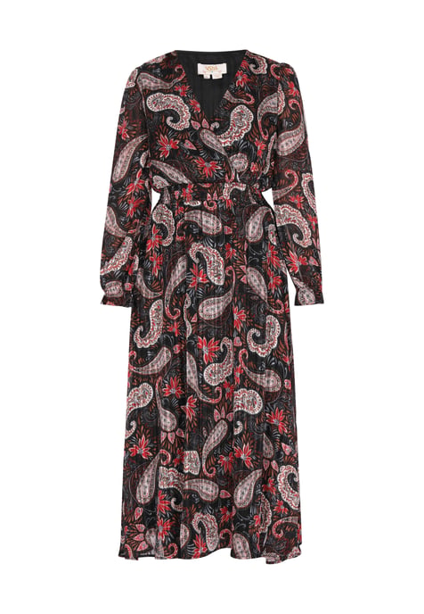 usha Kleid Damen Schwarz Mehrfarbig - Image 1