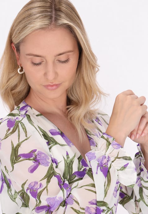 usha Kleid Damen Hellviolett Mehrfarbig - Image 5