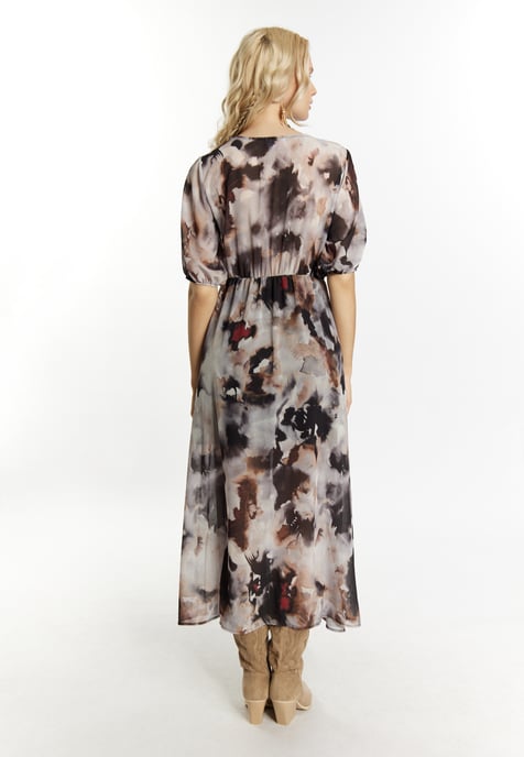 IZIA Kleid Damen Schwarz Mehrfarbig - Image 3