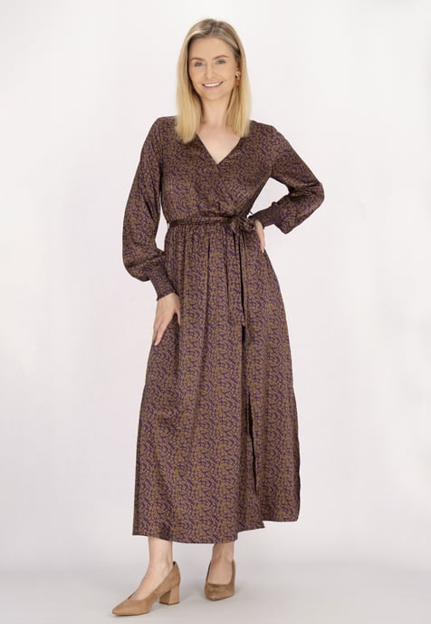 usha Kleid Damen Violett Curry - Image 2