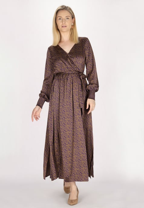 usha Kleid Damen Violett Curry - Image 3