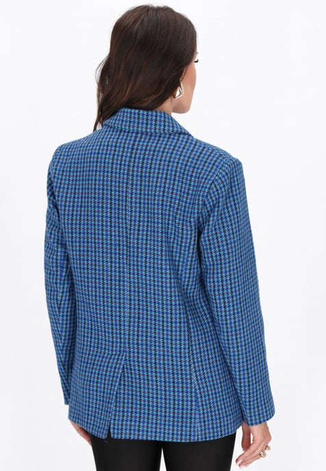 Faina Jacke Frauen blau mehrfarbig - Image 4