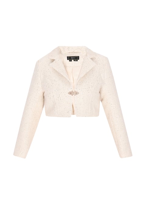 Faina Jacke Frauen cremefarben - Image 1