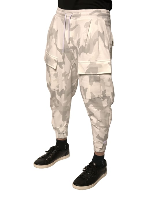 Lässige Jogginghosen mit Camouflage-Druck - Image 3