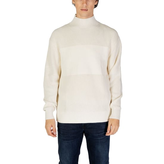 Stehkragenpullover mit Rippstrick - Image 1