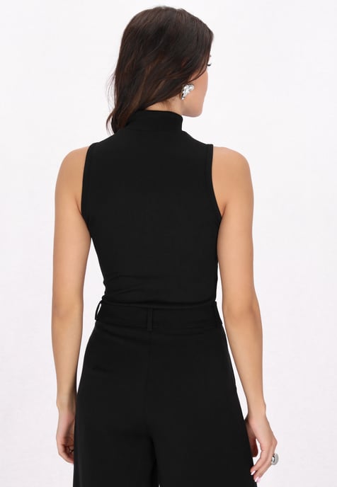 Faina Bodysuit Frauen Schwarz - Image 4