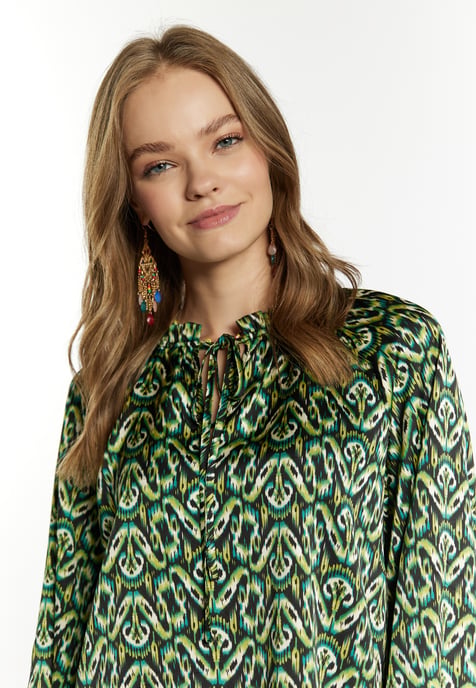 IZIA Bluse Damen Grün Mehrfarbig - Image 5