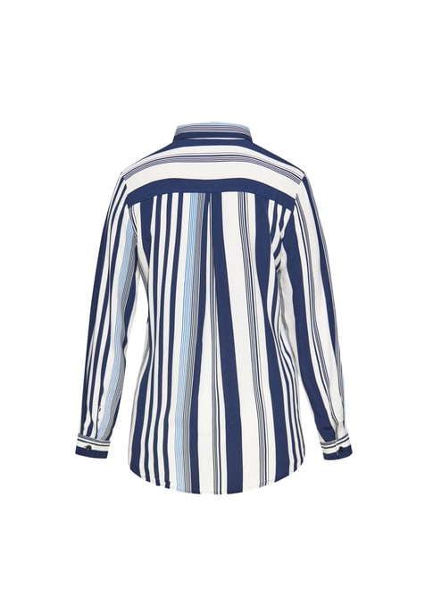 FELIPA Bluse Frauen weiß marineblau - Image 2