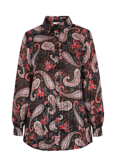 usha Bluse Damen Schwarz Mehrfarbig - Image 1
