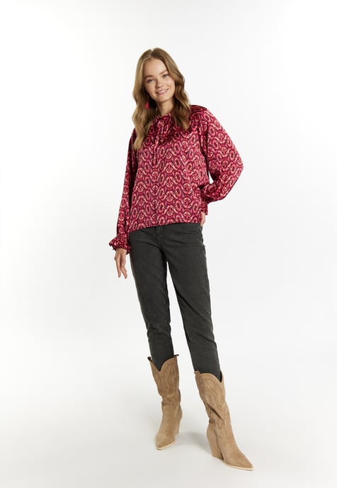 IZIA Bluse Damen Rosa Mehrfarbig - Image 2