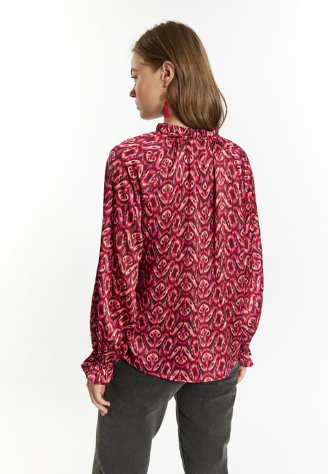 IZIA Bluse Damen Rosa Mehrfarbig - Image 4