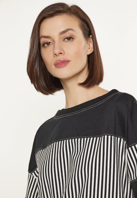 usha Bluse Frauen mehrfarbig schwarz - Image 5
