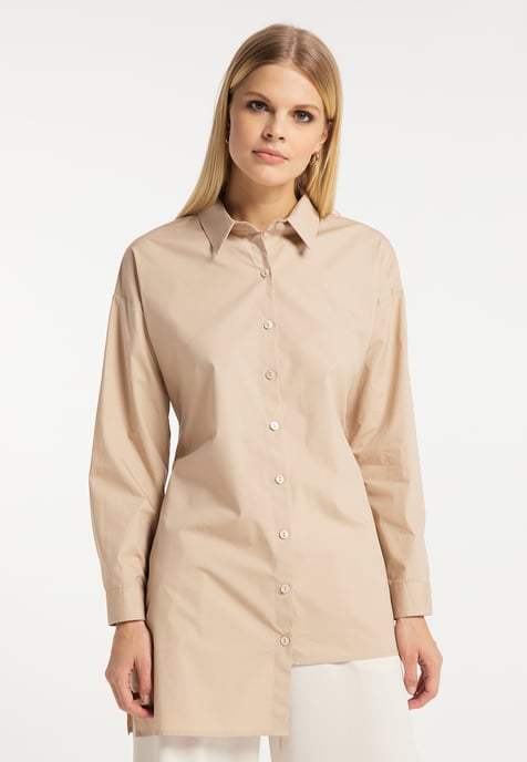 RISA Bluse Damen Kamel - Image 3