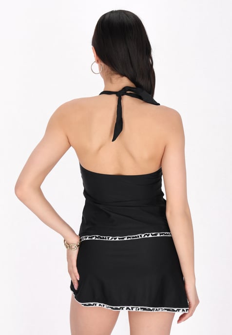 Faina Badeanzug Frauen Schwarz - Image 4