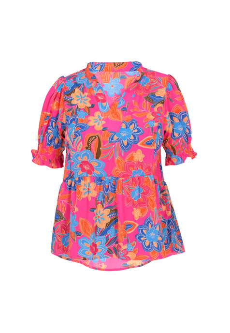 usha Bluse Frauen mehrfarbige Rose - Image 1