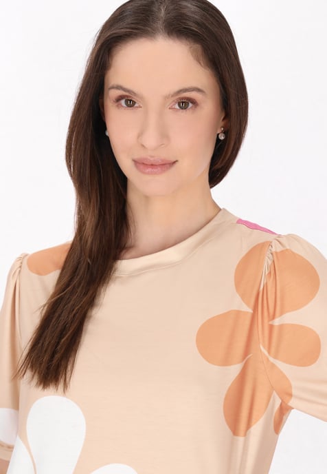 usha Bluse Frauen Aprikose - Image 5