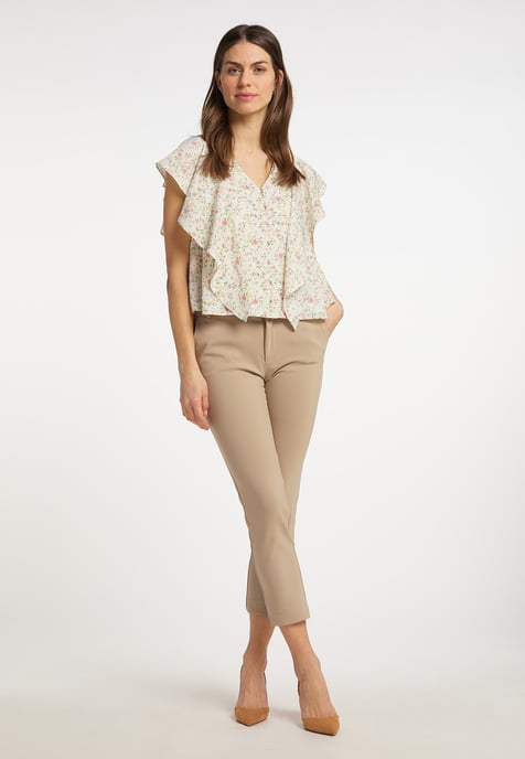 usha Blusenshirt Damen Weiss Mehrfarbig - Image 2