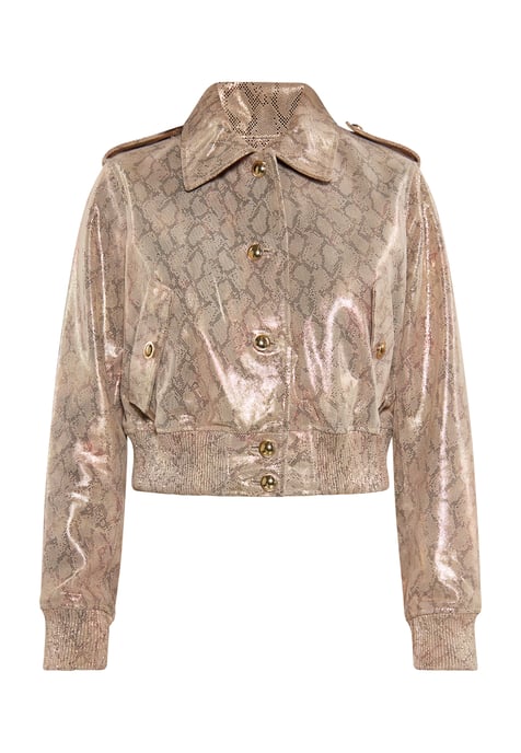 Faina Jacke Damen Regenbogen Schlange - Image 1