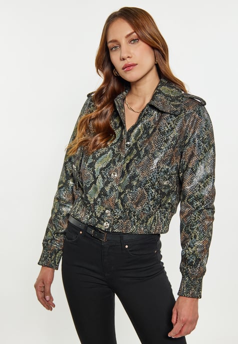 Faina Jacke Damen schlange - Image 3