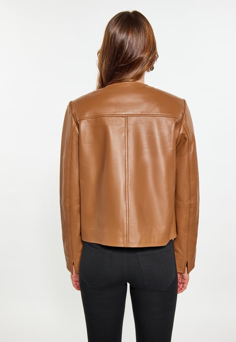 Faina Jacke Damen Kamel - Image 4