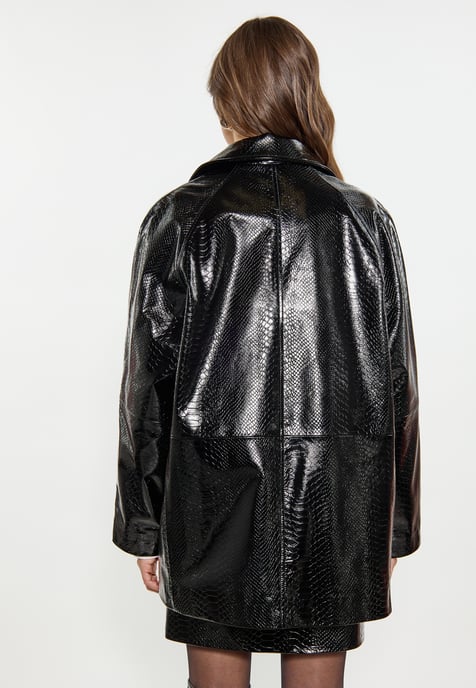 Faina Jacke Damen schwarz - Image 4